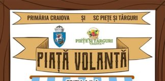 Piața volantă, din nou în centrul Craiovei