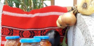 Zacusca de Giuvărăști, produs atestat tradițional în Olt