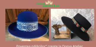 „Povestea pălăriilor” create la Dorya Atelier