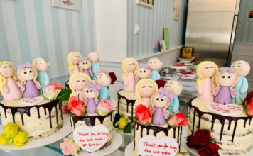 „Succesul afacerii noastre consta in faptul ca ne surprindem clientii atunci cand vin sa-si ridice comanda de torturi sau prajituri, declara Mihaela Ruxanda-managerul brioseriei ” I love cakes”