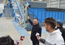 Stația de sortare a deșeurilor de la Mofleni – Craiova, a fost pusă în funcțiune