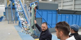 Stația de sortare a deșeurilor de la Mofleni – Craiova, a fost pusă în funcțiune