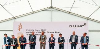 Astăzi a avut loc Ceremonia Oficială de Inaugurare a fabricii sunliquid® a companiei Clariant