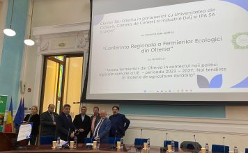 Cluster Bio Oltenia în parteneriat cu Universitatea din Craiova, Camera de Comerț și Industrie Dolj și Direcția pentru Agricultură Județeană Dolj a organizat la Craiova Conferința Regională a Fermierilor Ecologici din Oltenia.