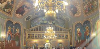 Resfințirea bisericii – monument istoric ce poartă hramul Sfântului Mucenic Haralambie, din localitatea Cioroiu – Nou a fost astăzi revarsare de lumină şi har