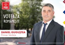 Daniel Guguștea, cea mai bună alegere pentru Verbița