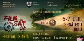 Film în Sat, festival de artă în mediul rural revine la Cernătești, Dolj, între 5 – 7 iulie