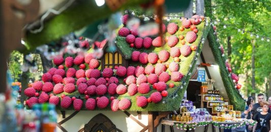 Cu holograme, iluminat feeric și căsuțe decorate spectaculos, Târgul de Paște Craiova se transformă, anul acesta, în tărâmul basmelor